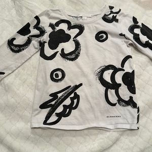 Size 6 Burberry long sleeves top